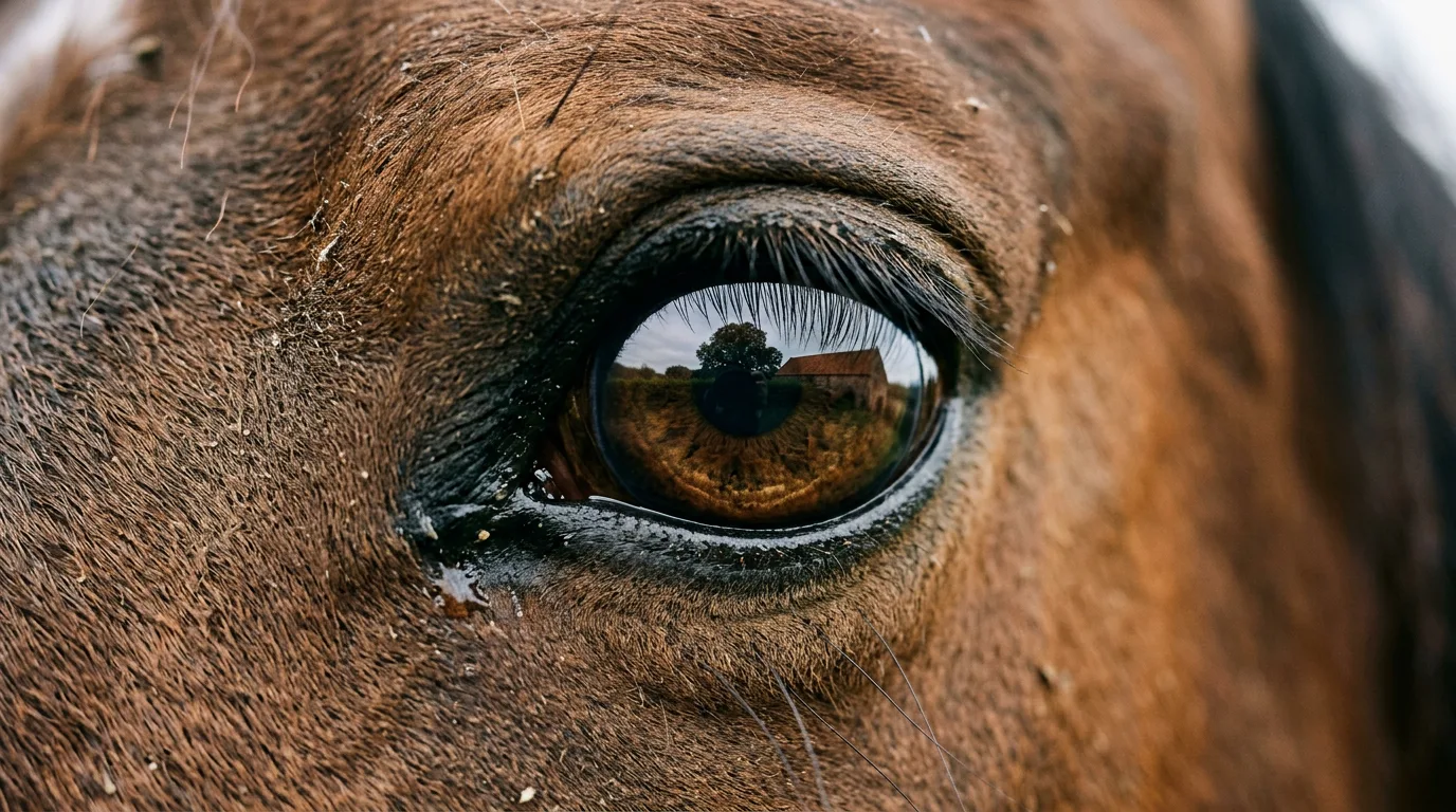 Un regard de cheval, Les Écuries du Fort Viry, Viry